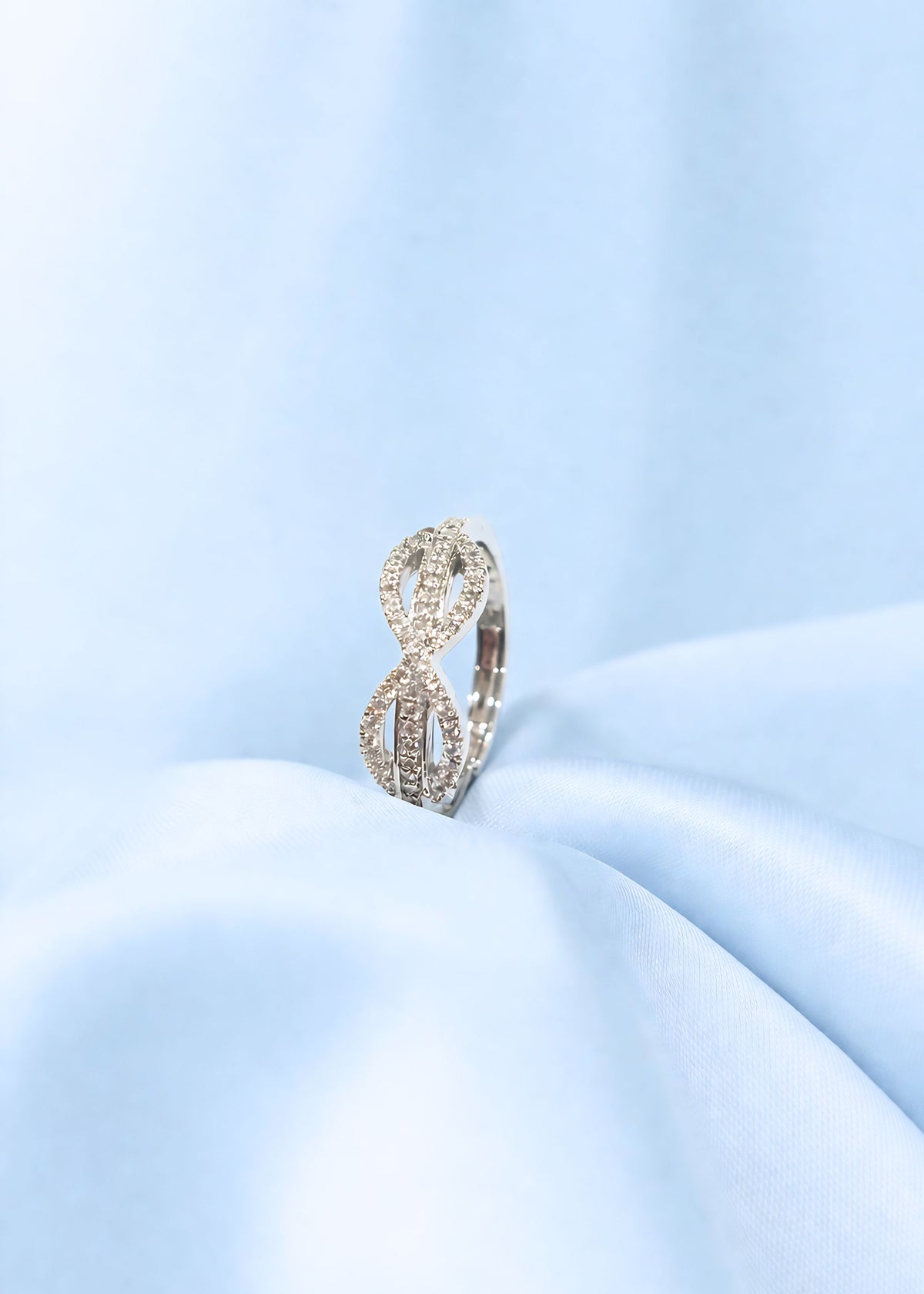 Silver Infinity Ring