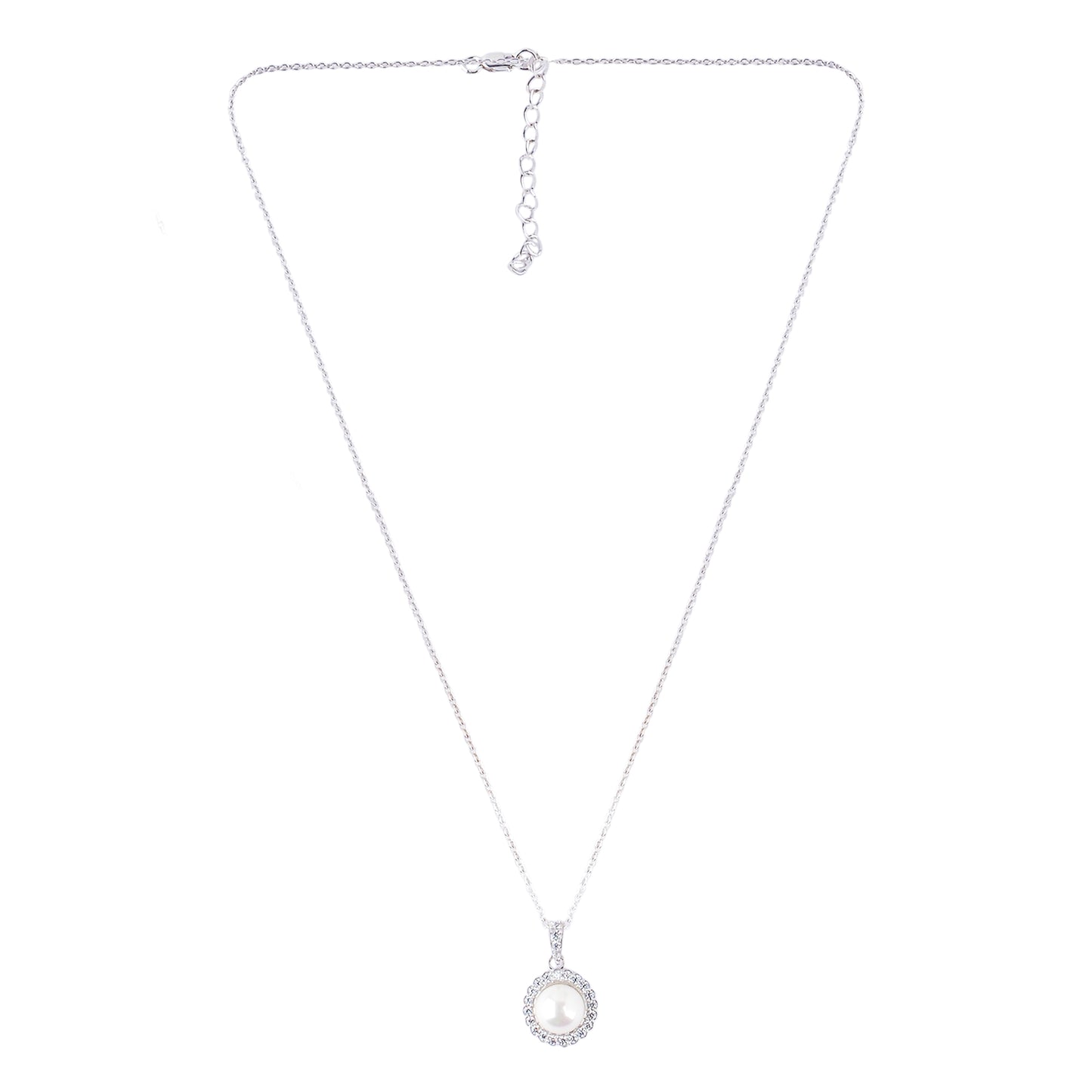 Silver Sunny Pearl Necklace