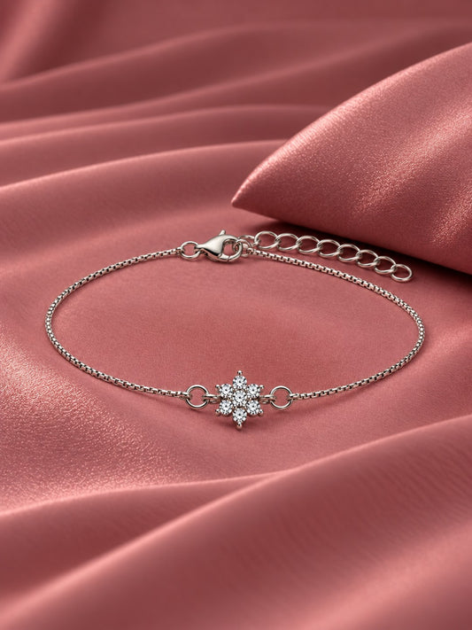 Solo Flower Chain Bracelet