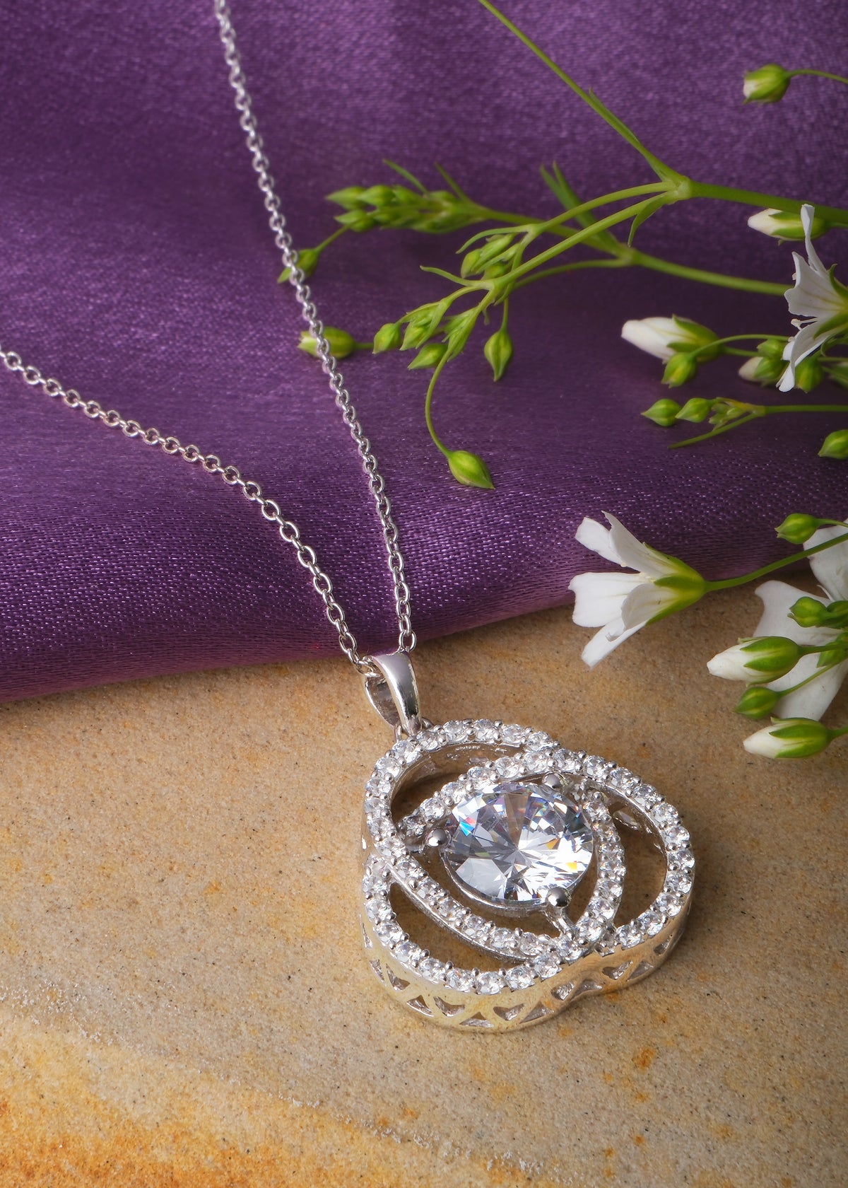 Silver Eternal Necklace