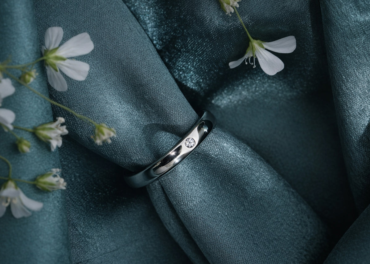 Silver Eterno Band Ring