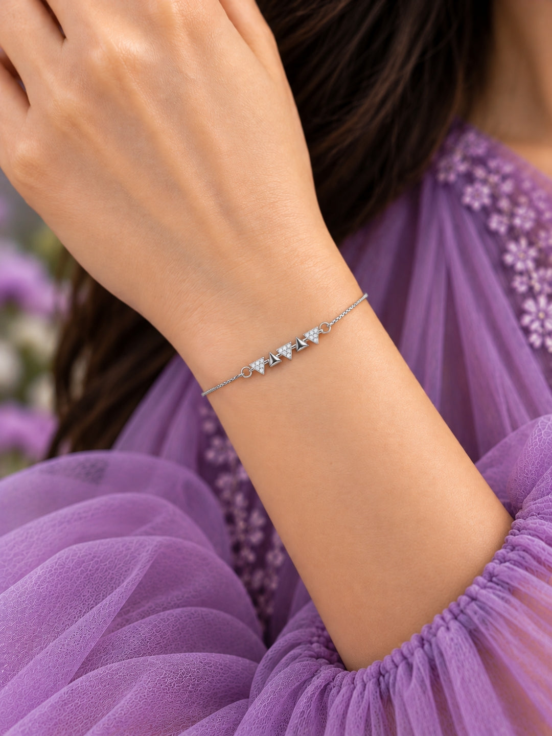 Hope of Life Geometric Chain Bracelet