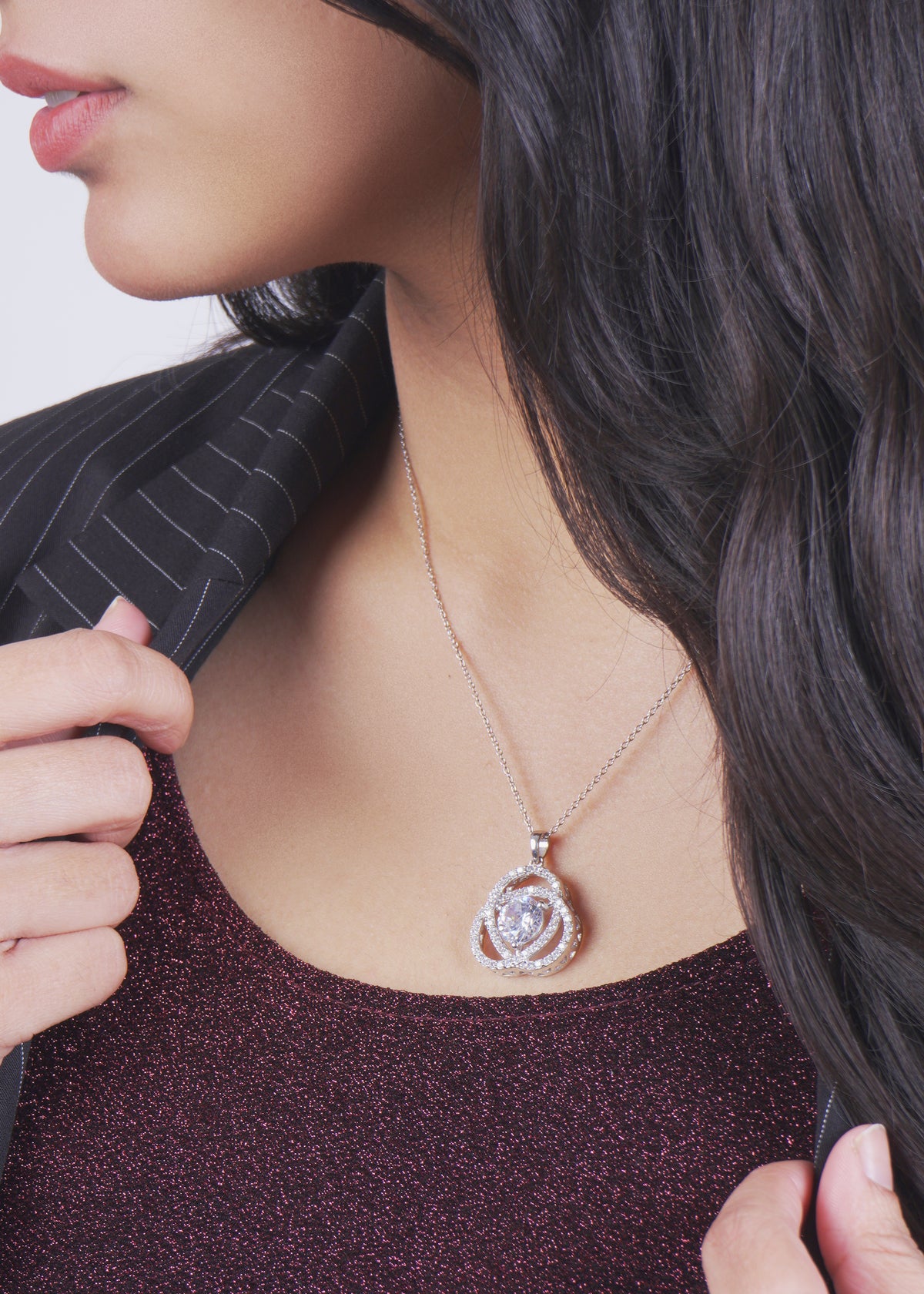 Silver Eternal Necklace