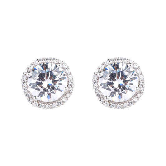 Silver Shree Stud Earring