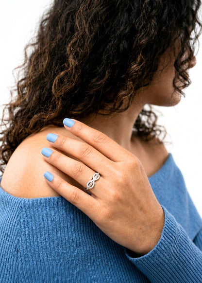 Silver Infinity Ring