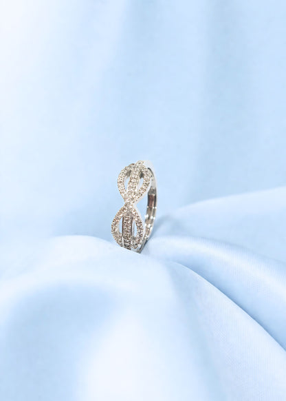 Silver Infinity Ring