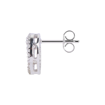 Silver Circle of Shagun Stud Earring
