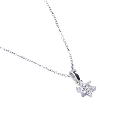 Silver Fleur Necklace