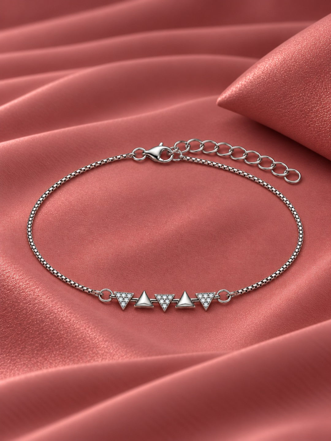 Hope of Life Geometric Chain Bracelet