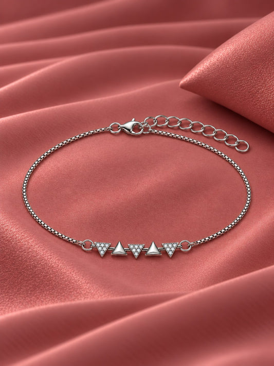 Hope of Life Geometric Chain Bracelet