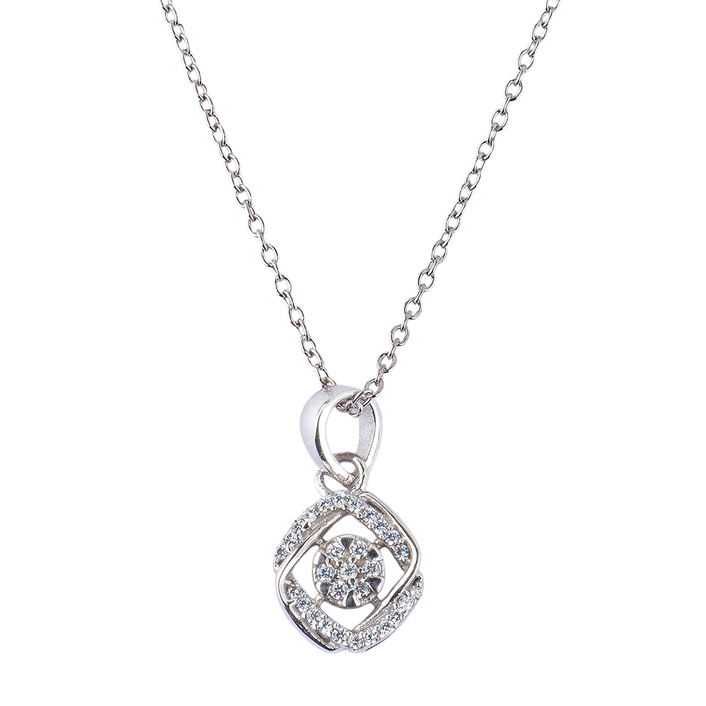 Silver Weave Necklace