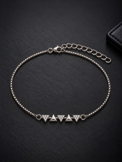 Hope of Life Geometric Chain Bracelet