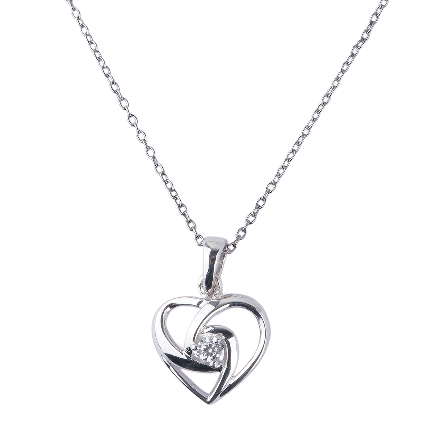 Silver Heart Necklace