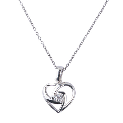 Silver Heart Necklace