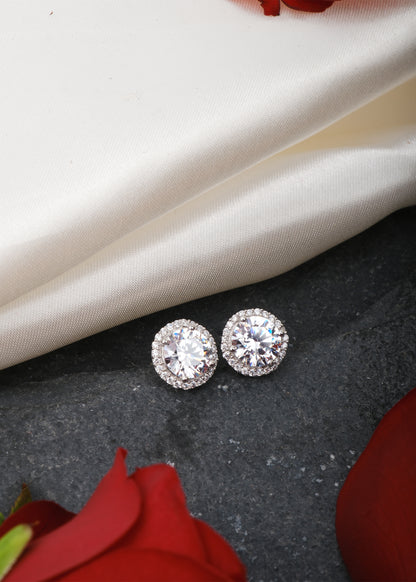 Silver Shree Stud Earring
