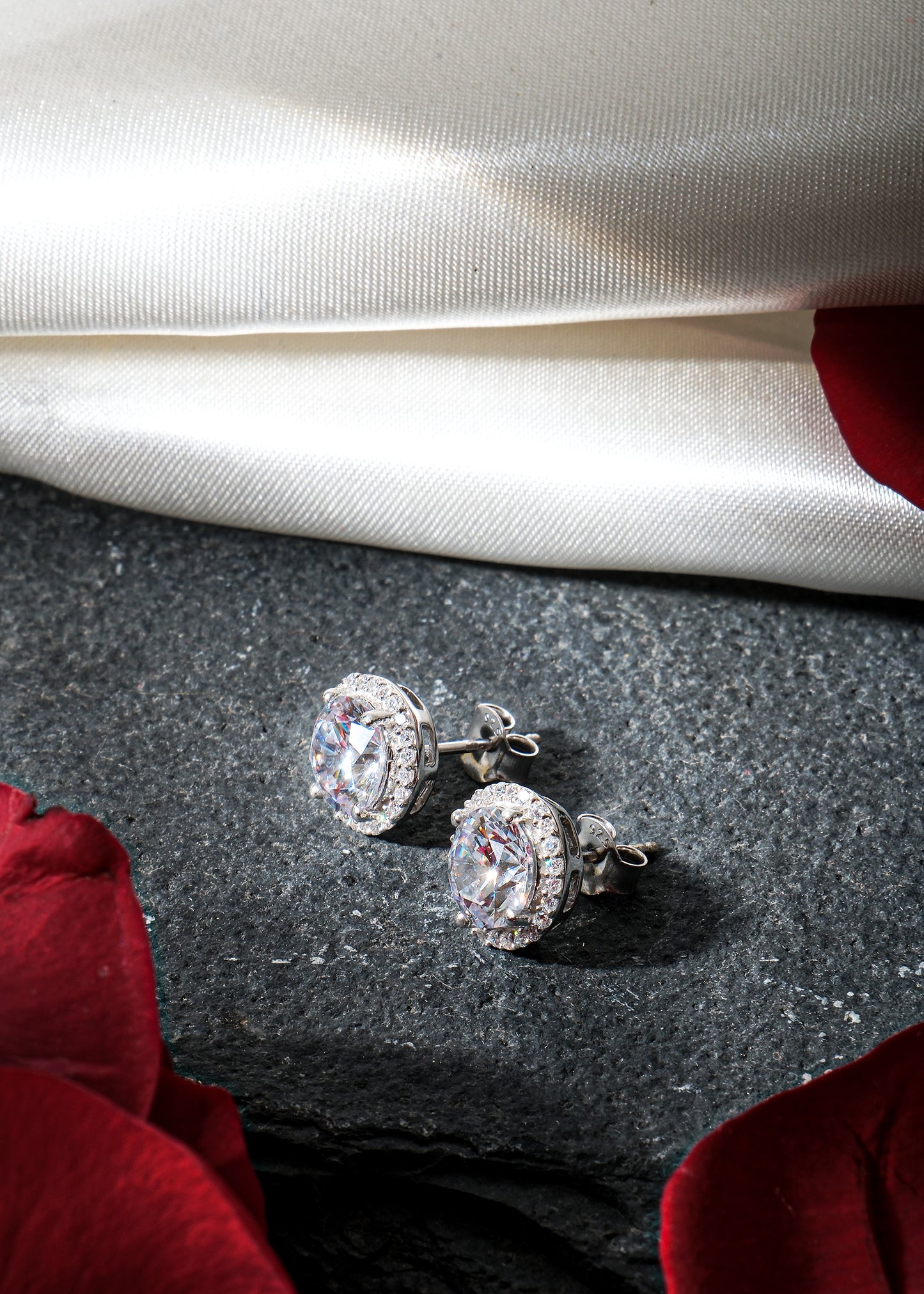 Silver Shree Stud Earring