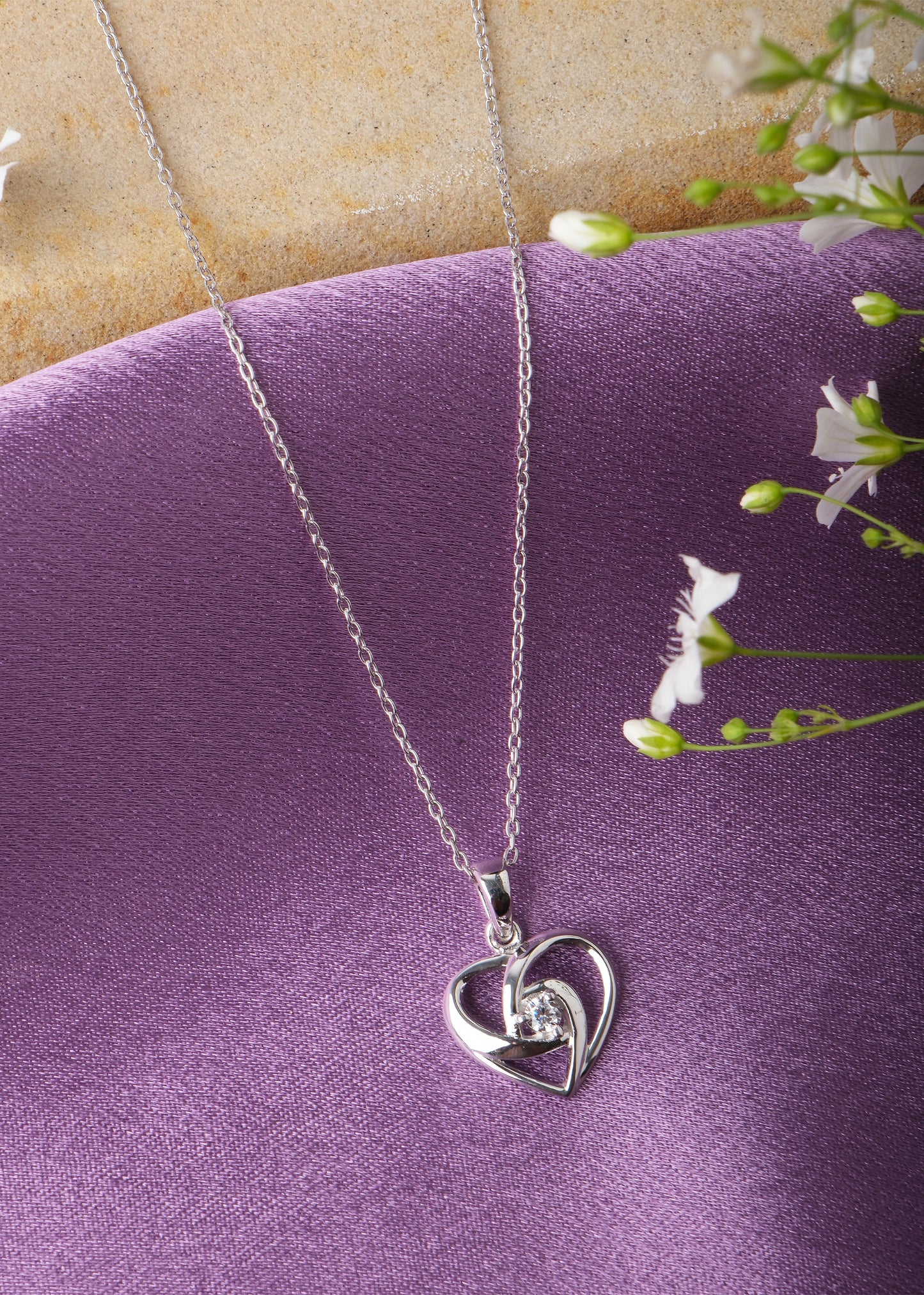 Silver Heart Necklace