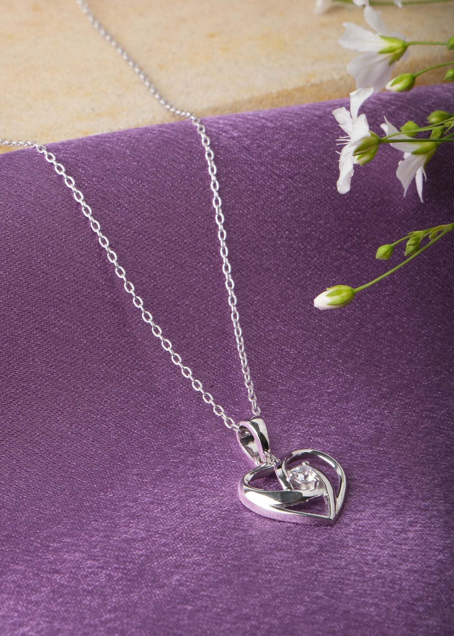 Silver Heart Necklace