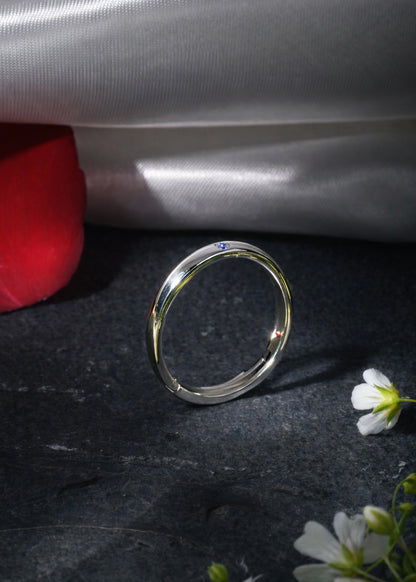 Silver Eterno Band Ring