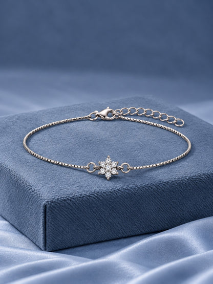 Solo Flower Chain Bracelet