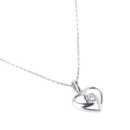 Silver Heart Necklace