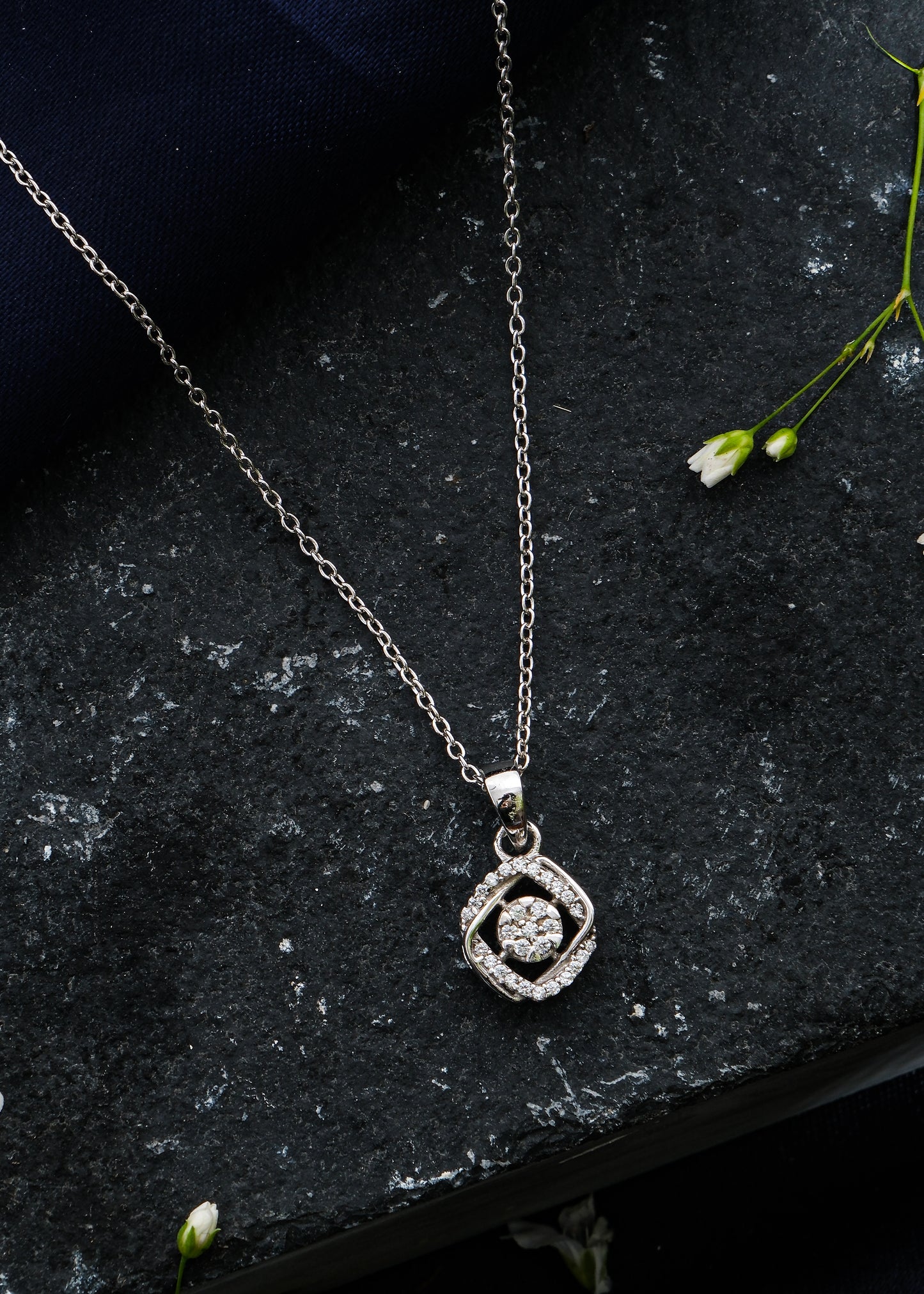 Silver Weave Necklace