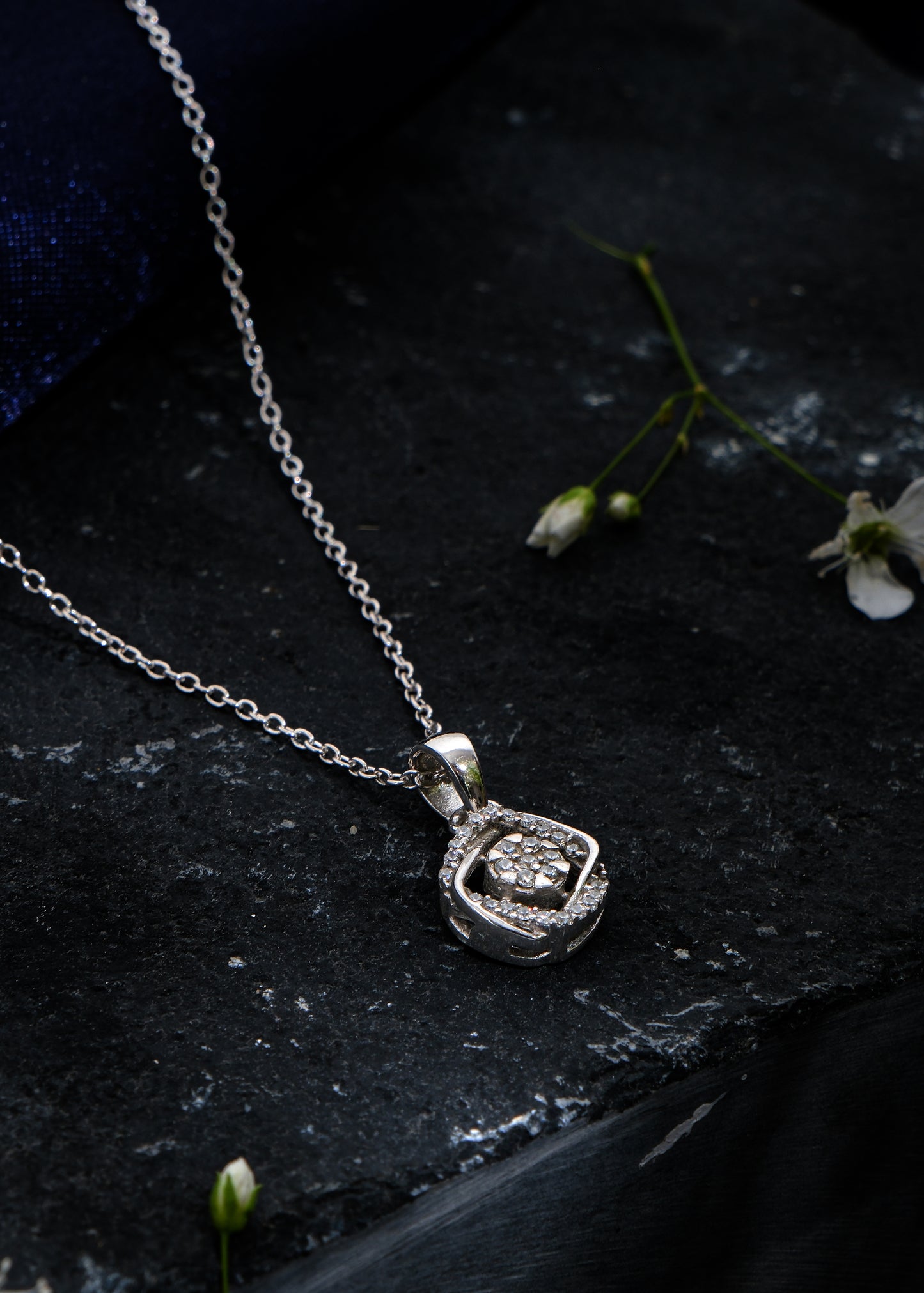Silver Weave Necklace