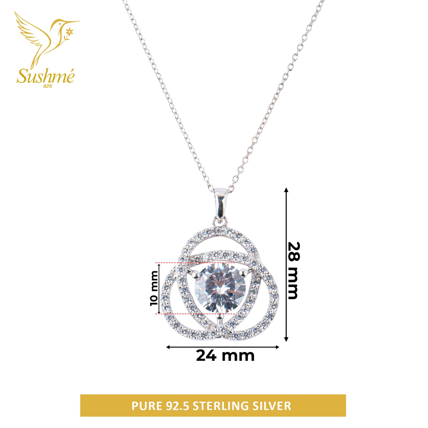 Silver Eternal Necklace