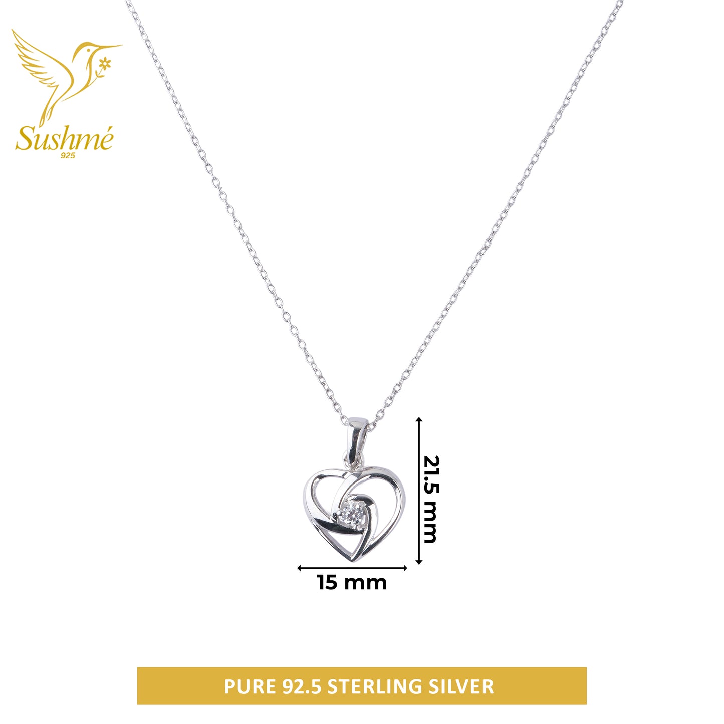 Silver Heart Necklace