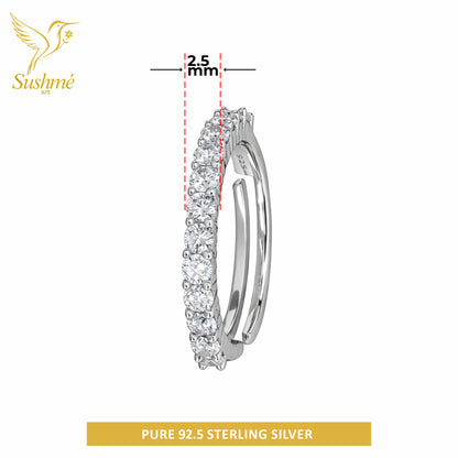 Silver Eternal Band Ring