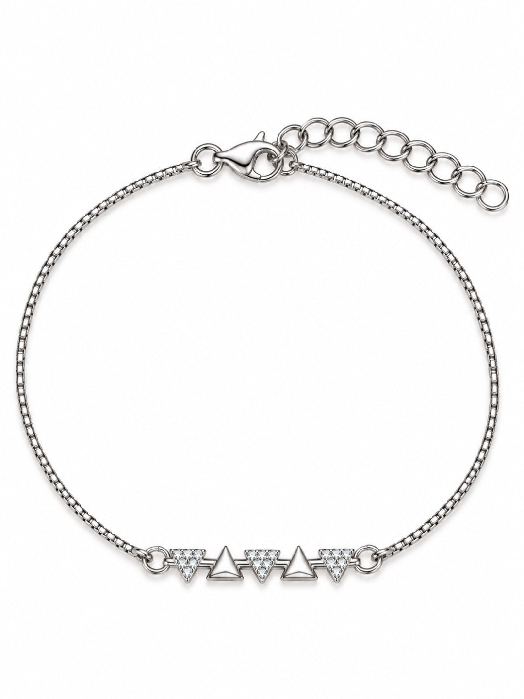 Hope of Life Geometric Chain Bracelet