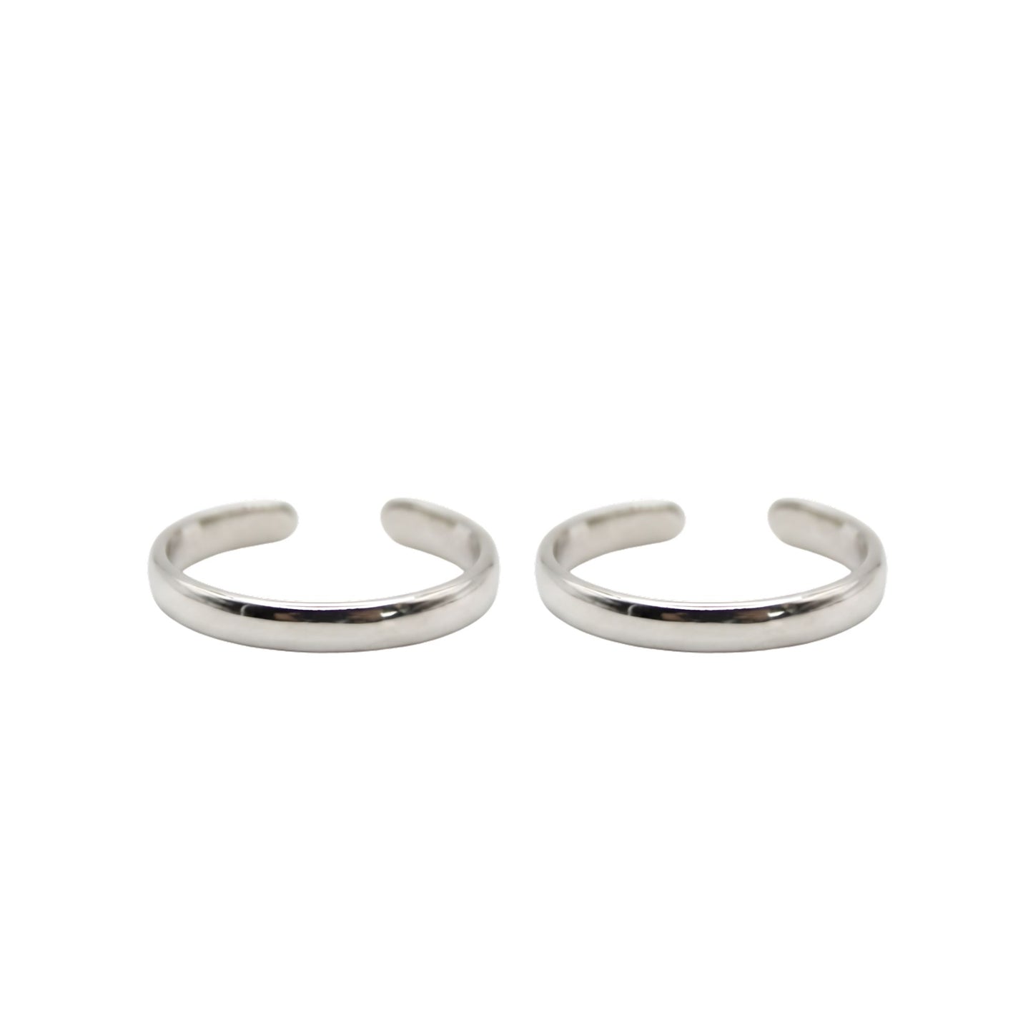 Silver Classic Band Toe Ring |Chandi Ki Bichiya