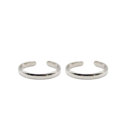 Silver Classic Band Toe Ring |Chandi Ki Bichiya