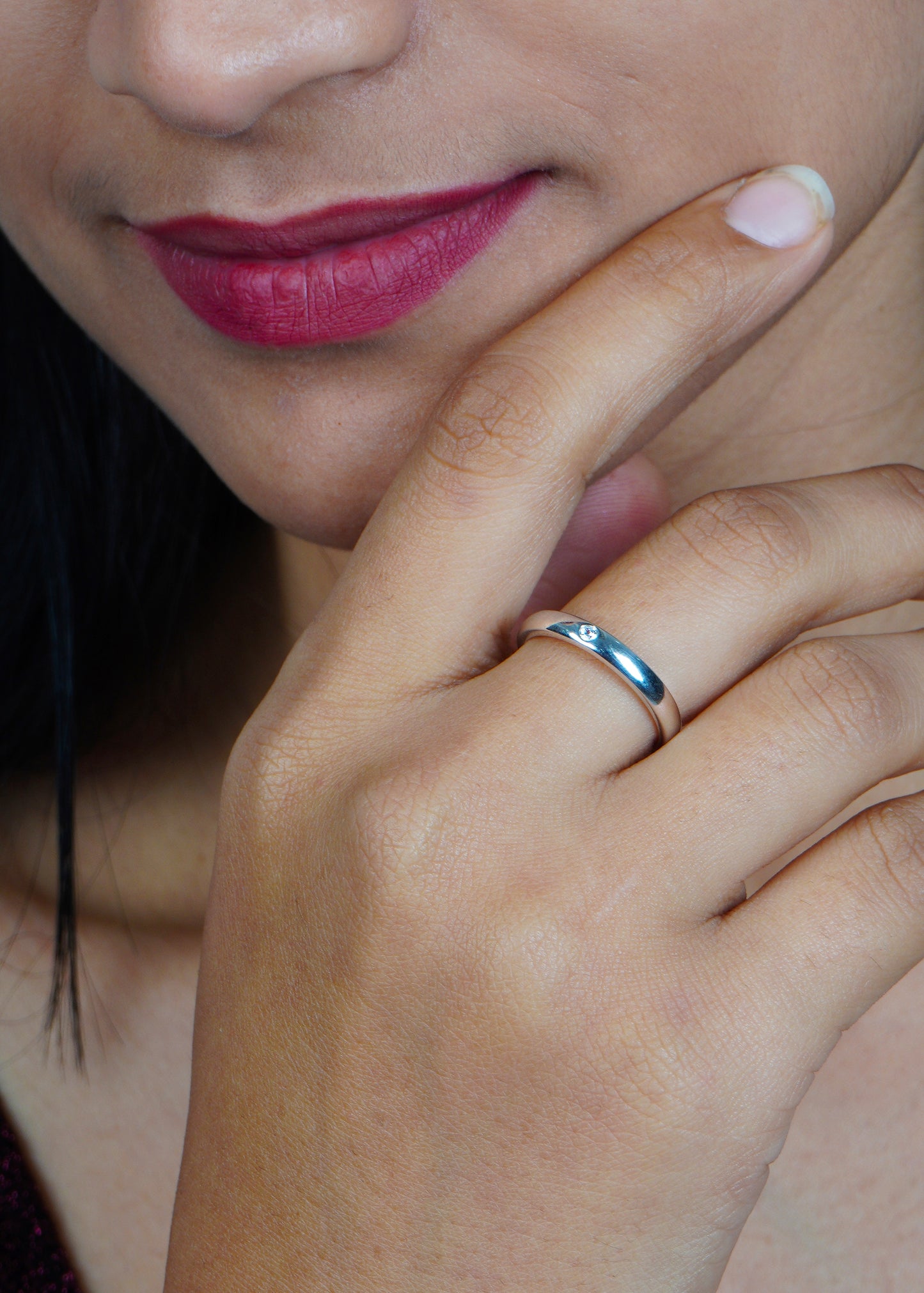 Silver Eterno Band Ring