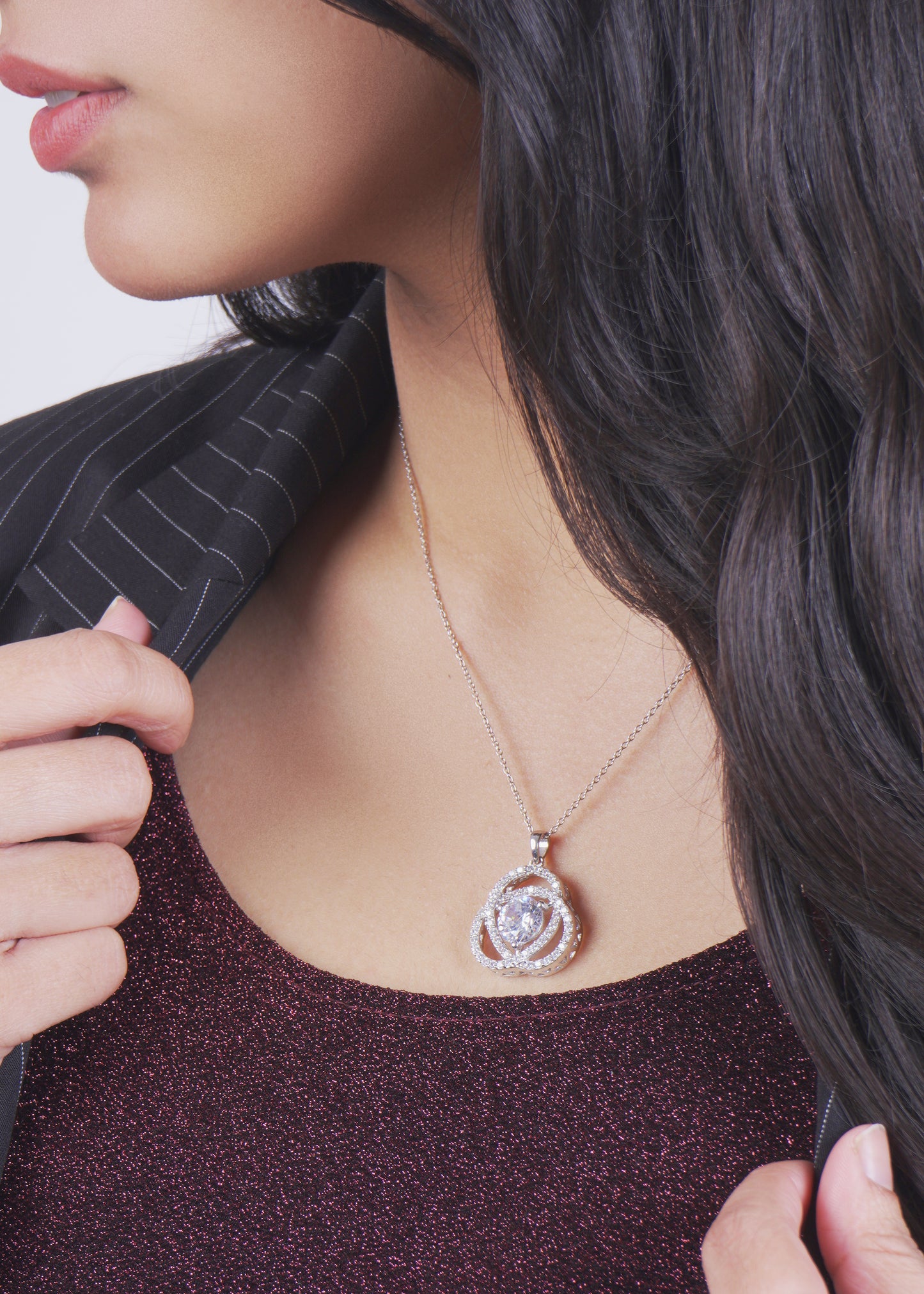 Silver Eternal Necklace