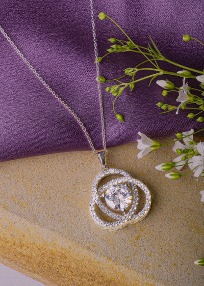 Silver Eternal Necklace