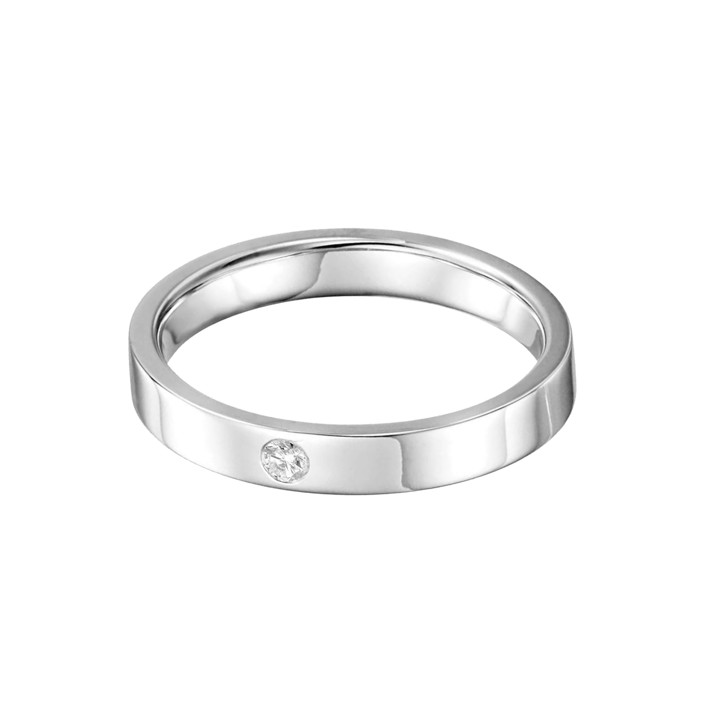 Silver Eterno Band Ring