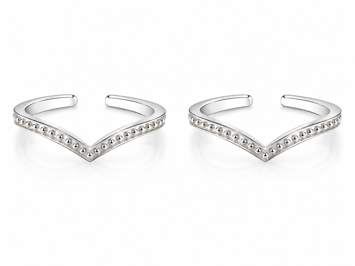 Celestial Wishbone Toe Ring