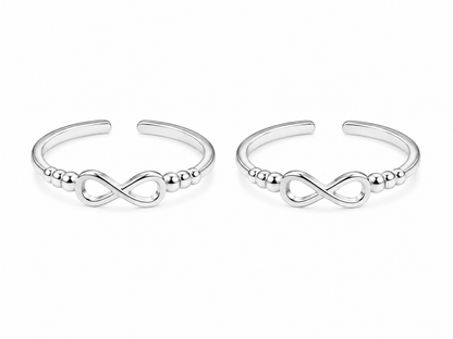 Infinity Bead Toe Ring