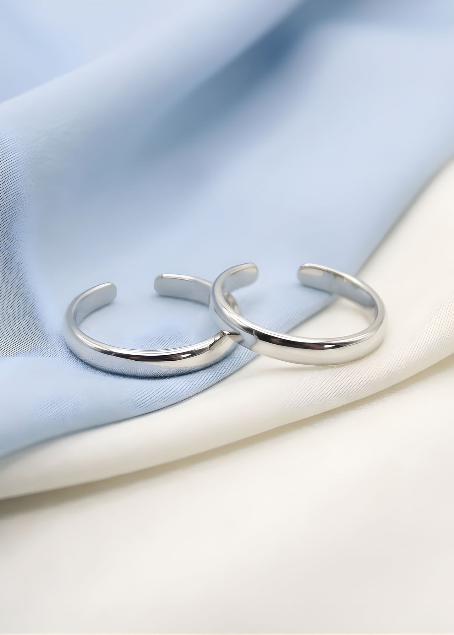 Silver Classic Band Toe Ring |Chandi Ki Bichiya