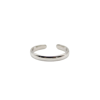 Silver Classic Band Toe Ring |Chandi Ki Bichiya